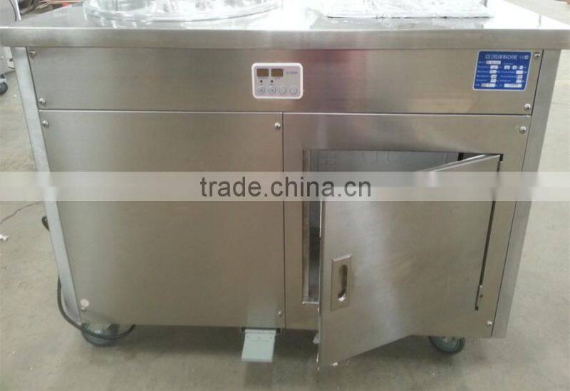 hot sale ice pan ice cream, fried ice cream machine, stir fry ice cream machine