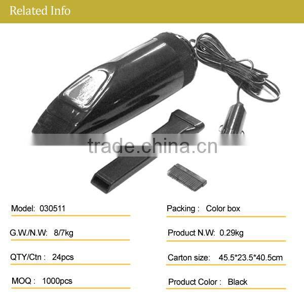 DC 12v 60W mini car electric motor for vacuum cleaner
