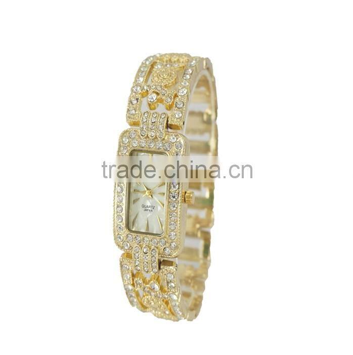 New models full diamonds custom brand watch wrist watch for ladies