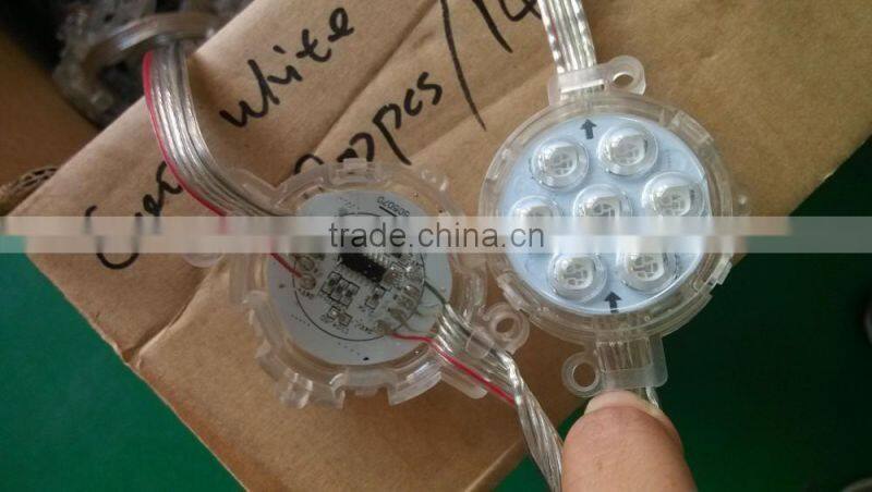 Hot sale DC12V 9led 35mm waterproof smart pixel rgb led module