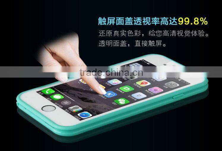 2015 Hot Selling Slim TPU Waterproof Cell Phone Cases for iPhone 6 & Plus