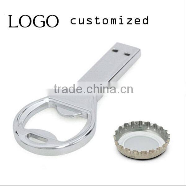 100% real capacity beer opener usb 8GB U Disk/Creative Pendrive/Memory Stick/usb flash drive