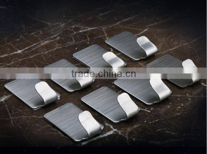 Steel adhesive hook and steel sticky hook