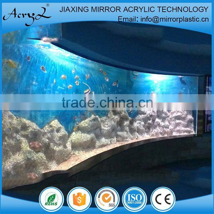 Clear cylinder acrylic fish tanks plexiglass aquariums