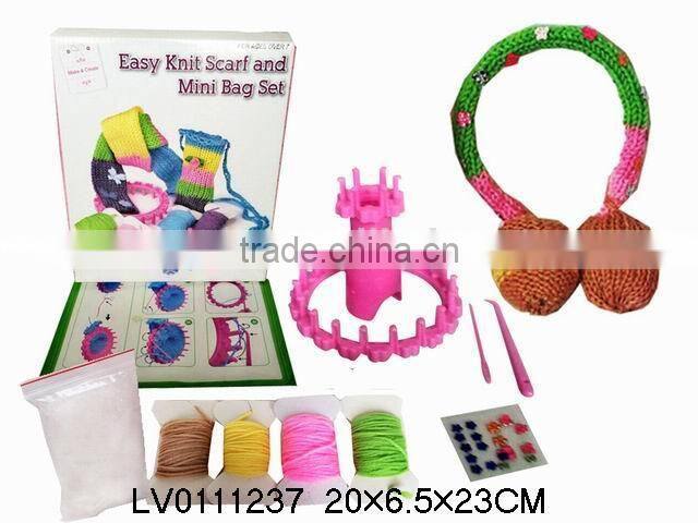 Best Educational toy diy knit scarf