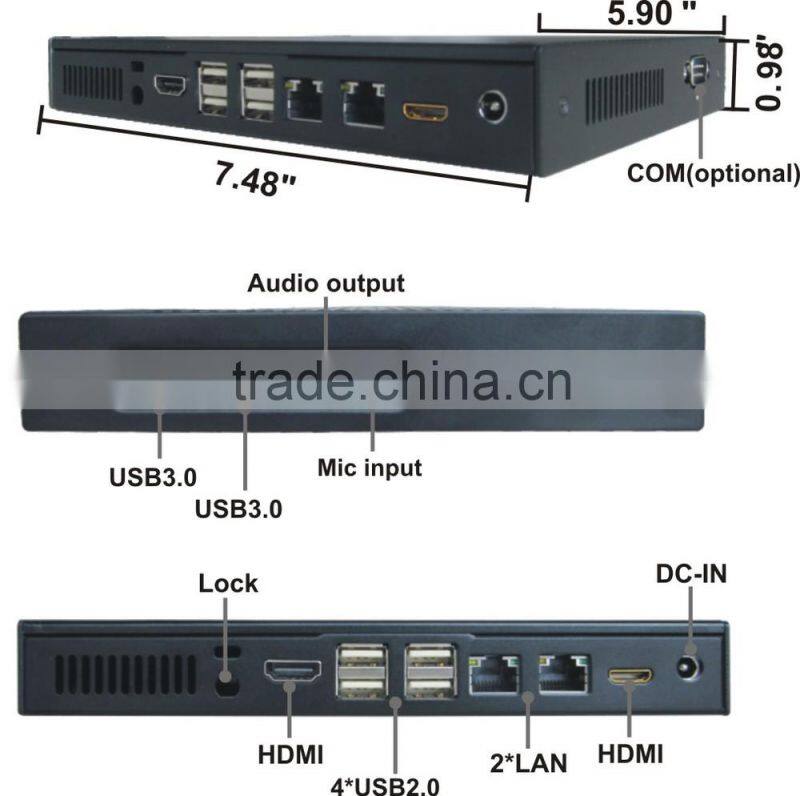 aluminium case mini computer