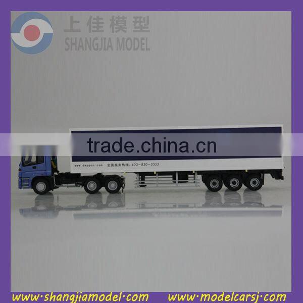 1/50 diecast container truck model,china miniature container truck factory ,diecast truck toys