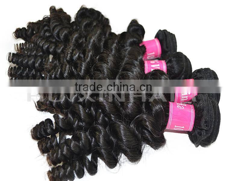 2014 6A grade 6A unprocessed hair extensions human hair, peruvian hair body wave, 10''-32'' for sale Baby Curly