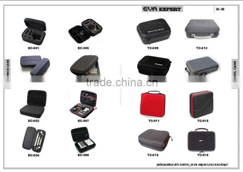 2016 designer brand hard EVA sunglasses case