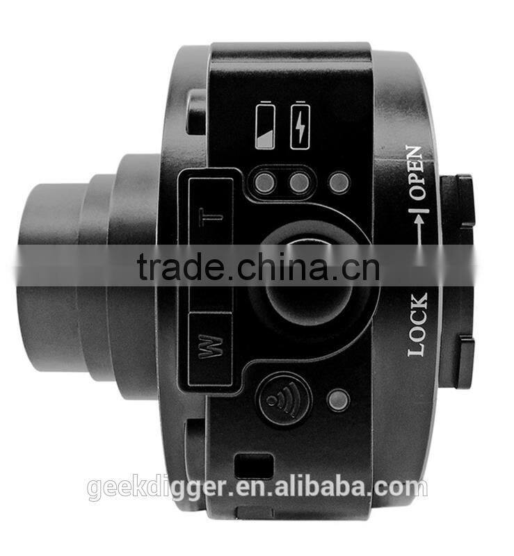 AMKOV JQ1 4X digital 5X Optical Zoom Wifi Digital Camera Selfie Lens-style 20MP Full HD 1080P 30fps