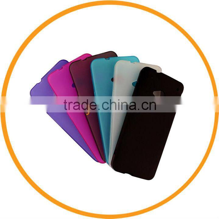 Matte Clear TPU Gel Skin Case Cover For HTC ONE M7 Phone Accessory from Dailyetech