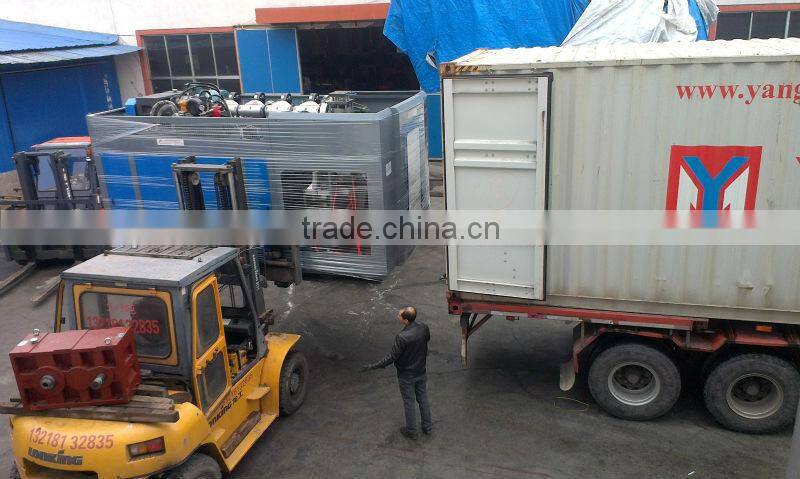 4 gallon PE water drum blow moulding machine in single station