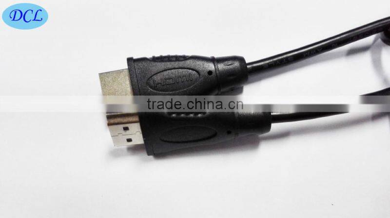 5m Slim hdmi cable with black molding