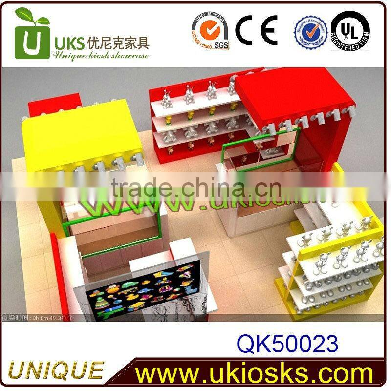 2014 Wooden 2m *1.5m mall display stand design, toy display kiosk, hat display stands