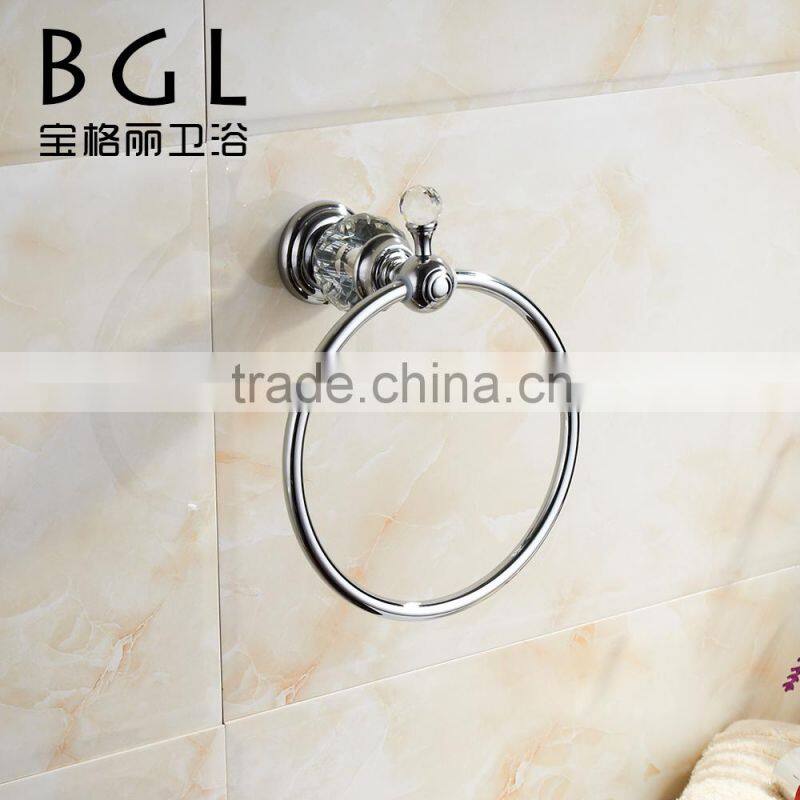 11332 modern good design hot sales towel ring for bathroom accessories zinc alloy