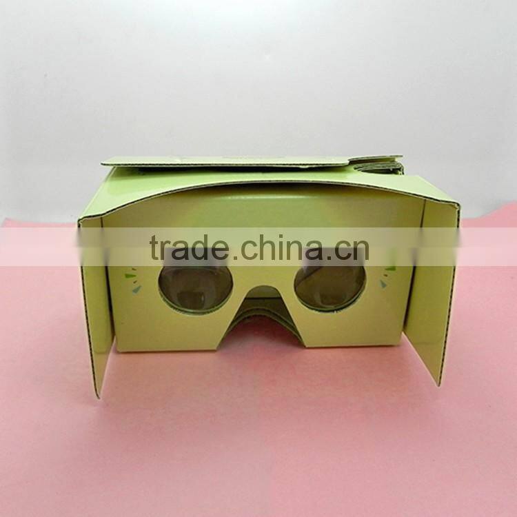 Hot Selling Google Cardboard Vr Glasses Virtual Reality Customizaed Printed Cardboard Vr
