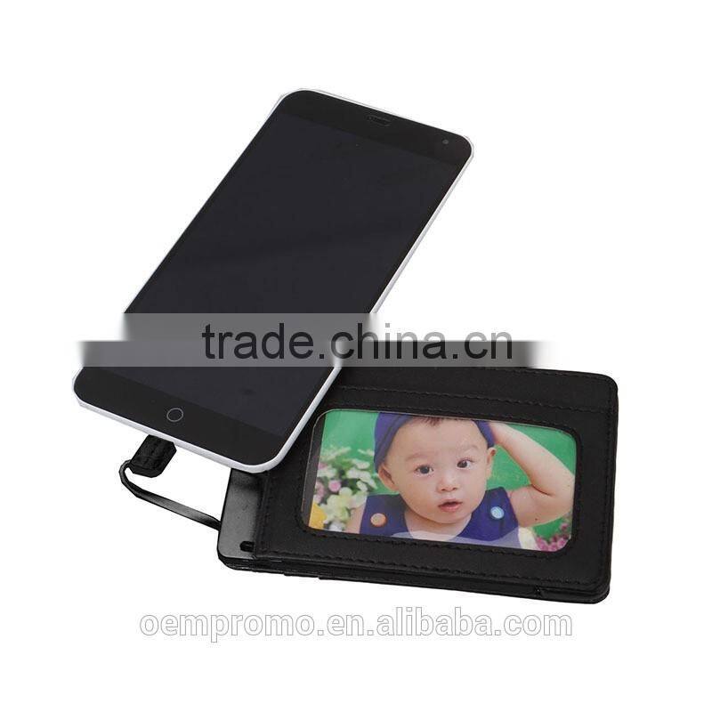 Promotional Hot sale 2200mAh Fashion Wireless phone charger wallet