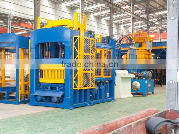 Brick Production Line Processing and Hydraulic Pressure Method manual block making machine and cement mixer