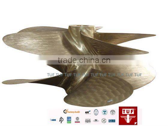1000mm High Speed Four Blade CU3 Boat Propeller