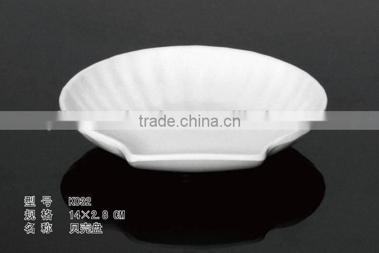 100% mealmine A5 top food grade unbreakable white melamine clear plastic plates with custom print