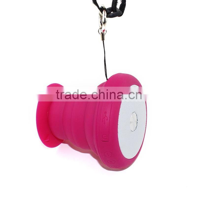 New x-bass 5W cup speaker bluetooth waterproof shower V4.1