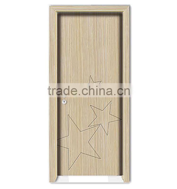 PVC door interior door for modern house