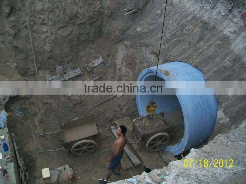 Vertical Extruding Cement Pipe Making Machine (200-2400mm), concrete pipe making machine