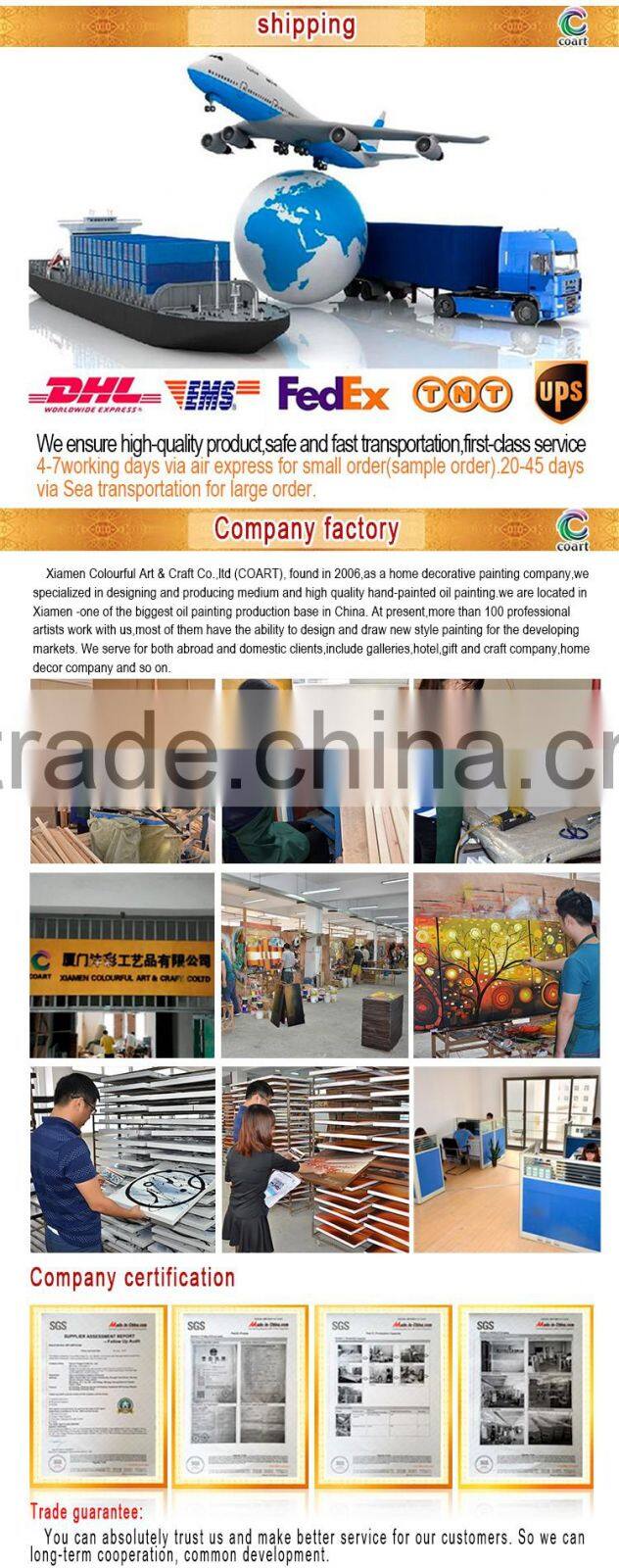 Popular Original Modern Decorative Oil Painting