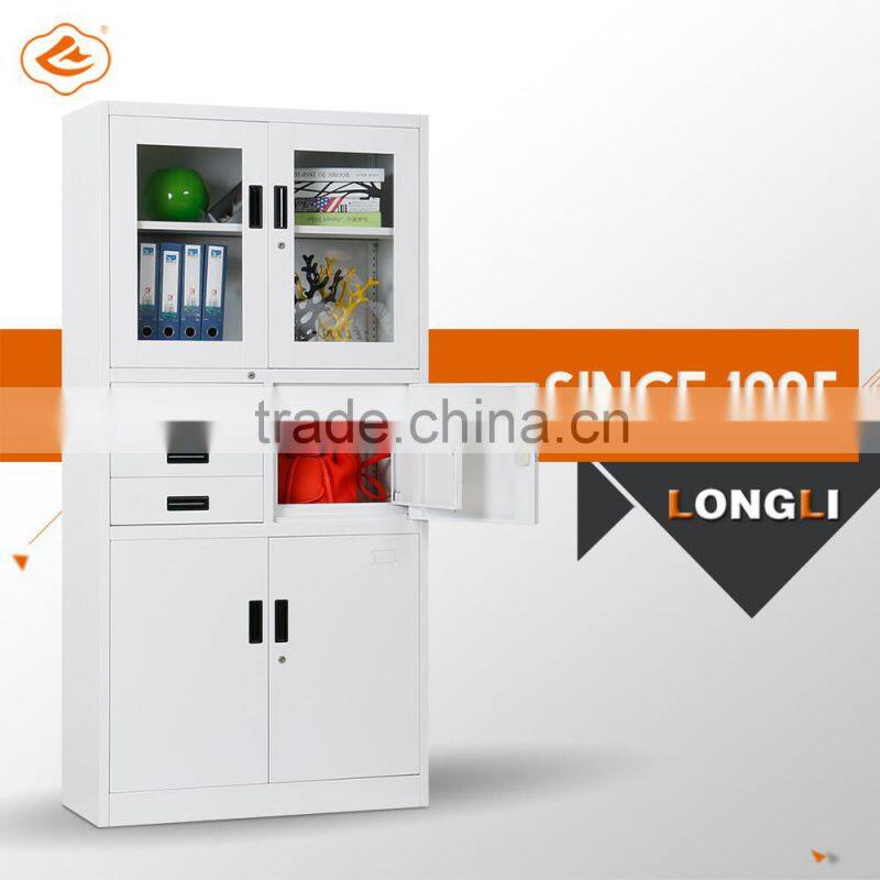 Lateral filing cabinet steel office furniture big size