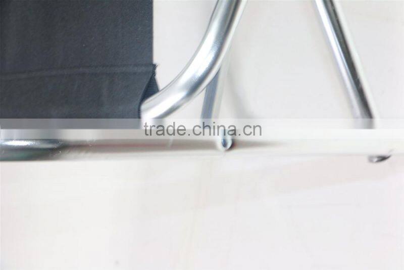 Lightweight aluminum folding director chair for outdoor &office
