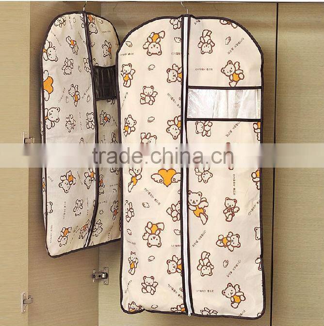 Eco-friendly garment bag/ Cheapgarment bag/clear plastic suit garment bag