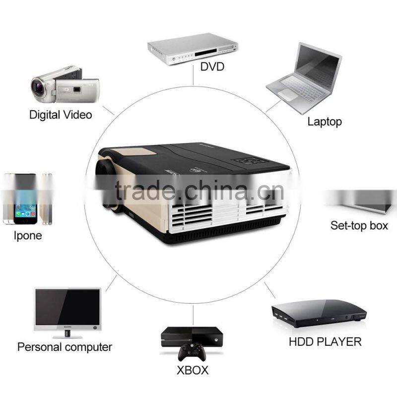 Multimedia Projector 4000 Lumen Home Cinema Projector