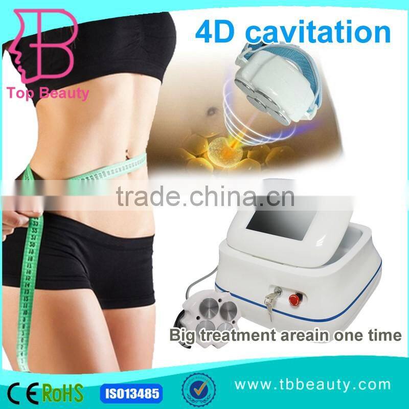 4 in 1 portable cavitation and vacuum rf slimming machine ultrasound rf cavitation machine cavitation+rf fat removal for sale