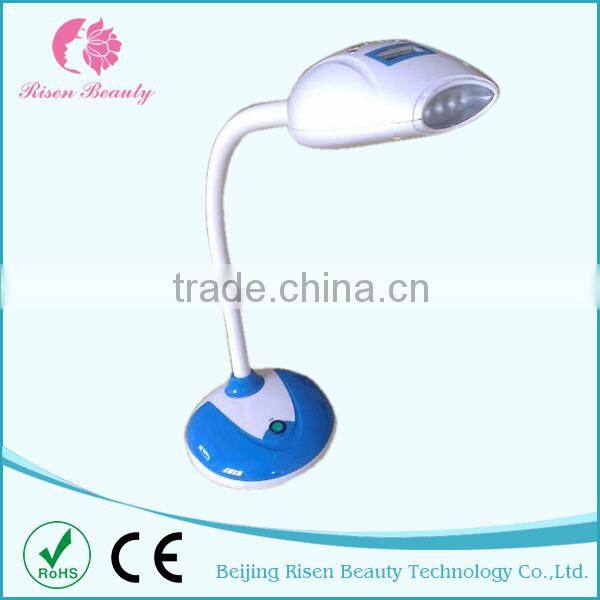 big sales promotion 4 pcs blue led light teeth whitening machine for white smile dental equipment with CE