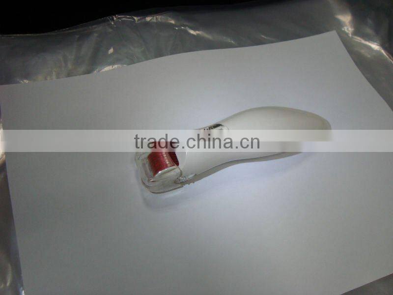 natural cosmetic auto micro needle roll handling galvanic derma roller L007