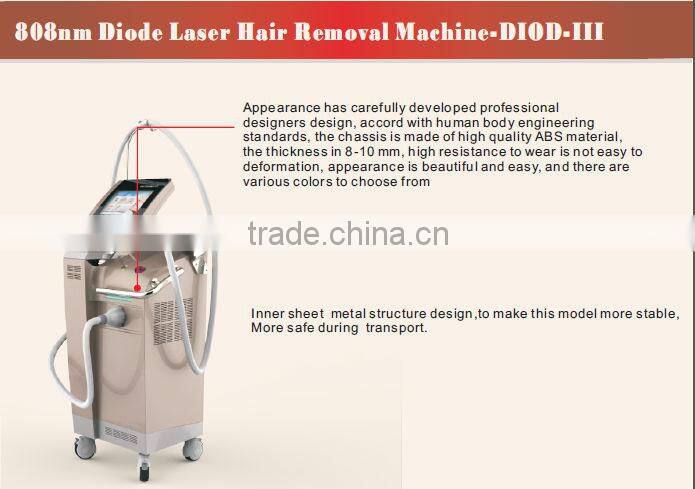 SHR high energy 808nm diode laser depilation