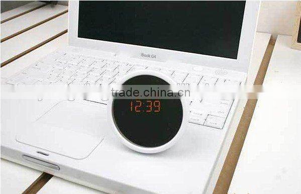 Digital LED Beauty Mirror Alarm Clock Time Display