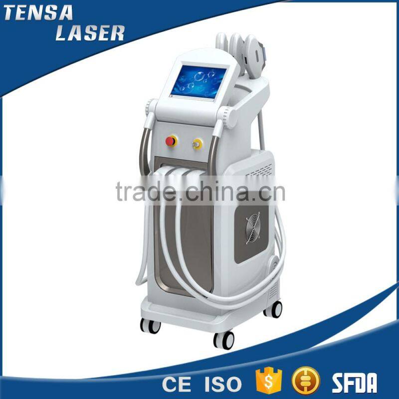 best selling products ipl shr + opt + q switch nd yag laser hair removal machine for sale