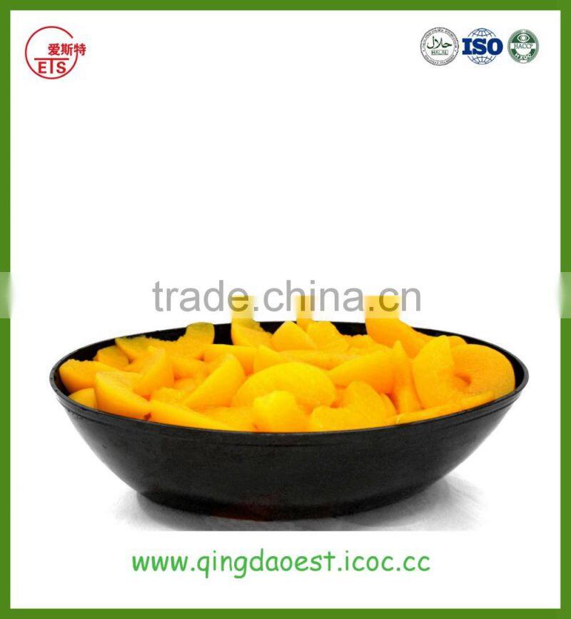 High quality and taste good canned fruits fresh Canned yellow peach