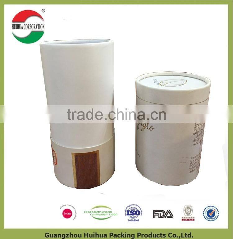 Stamping fancy paper box packaging round cardboard tube