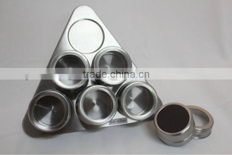 7pcs magnet spice set, spice rack set, seasoning jar set, spice canister set, spice container, cruet can set