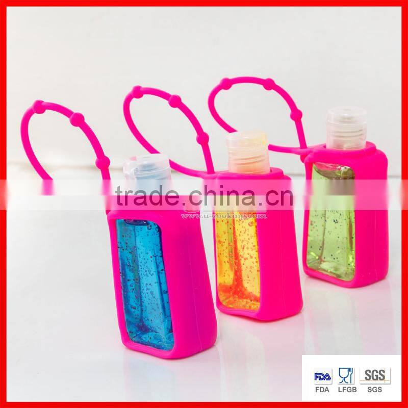 New Multi Style Outdoor Travel Portable Silicone Hold Hand Sanitizer Bottle