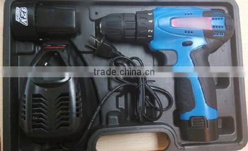 Factory direct cordless 12v driver drill