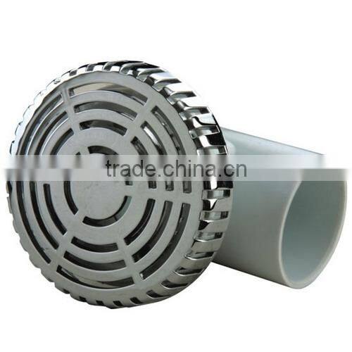 Bathtub Water Circlation System Part PVC Body Stainless Steel Cover Suction Inlet