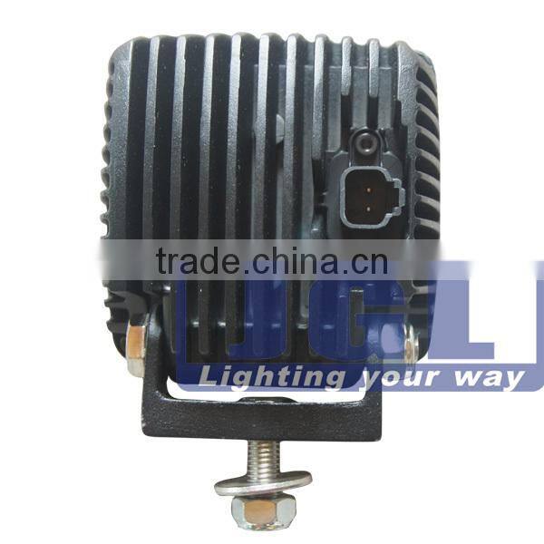 LED Worklamp 108x103mm Square 40W Spot Beam Diecast aluminum housing CREE LED work light