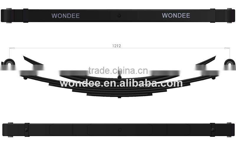 Hot Sale Heavy duty Truck Suspension Leaf Spring for Iveco