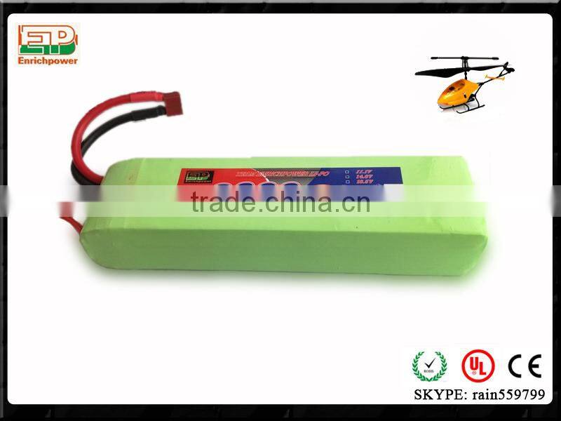 22.2V 30C 6S1P 8000mah recharge RC battery with high density for multirotor