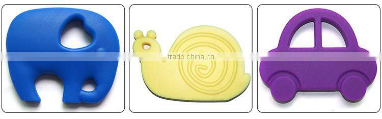 China Export Factory BPA free child safty chewalble funny baby teether