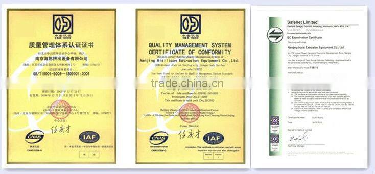 functional single screw extruder for PVC /PP pellet