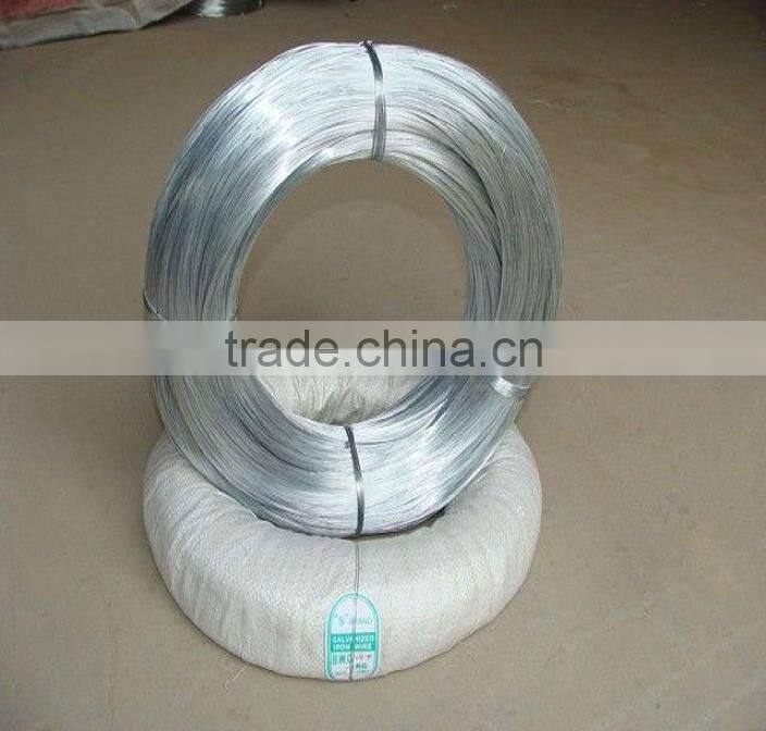 2014 Spring Canton Fair 14.4A06High Quality and Low Price BWG5-36Hot Dipped Galvanized Wire binding wire(factory Direct selling)
